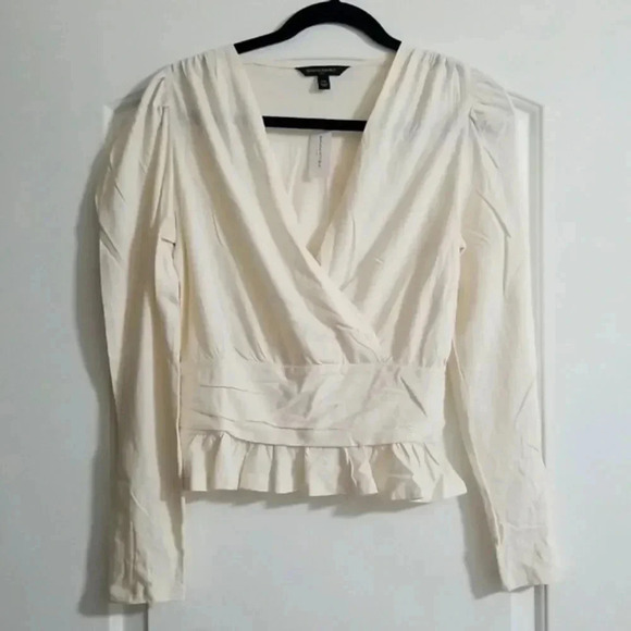 Banana Republic Wrap Top - Picture 1 of 7